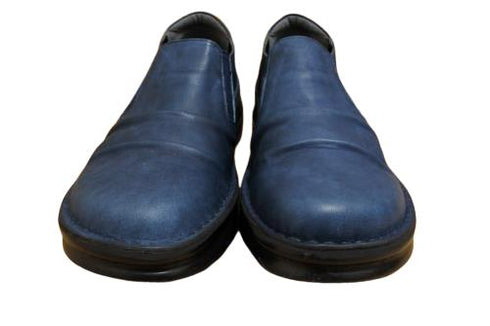 【インコルジェ8303 ネイビー】くしゅっとかわいい脱ぎ履きらくらくシューズ